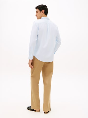 TOMMY HILFIGER Regular fit Πουκάμισο για το γραφείο 'Flex' σε μπλε