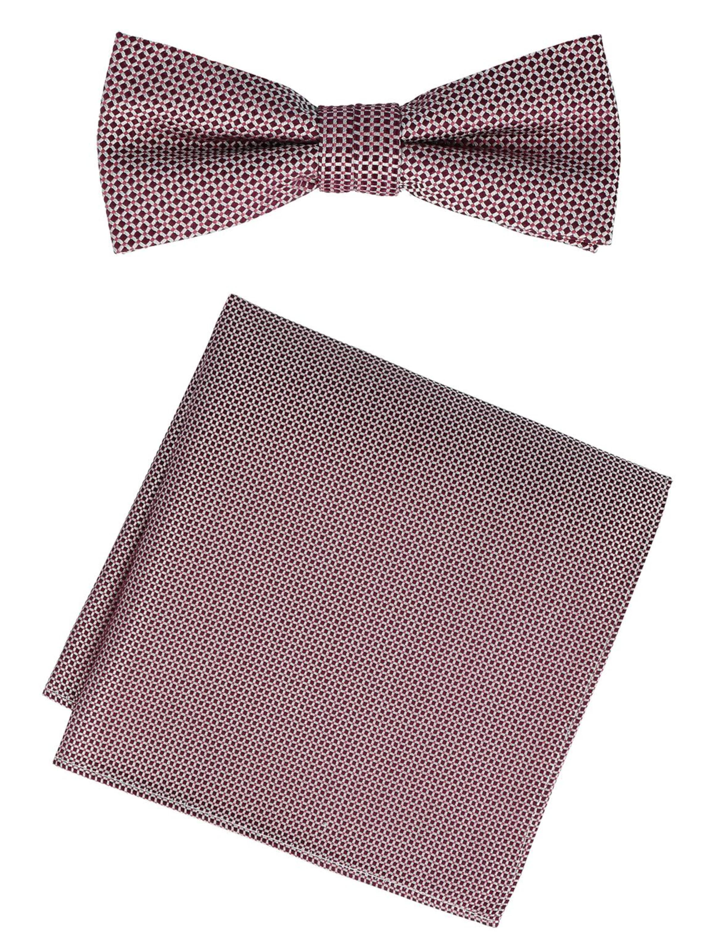 WILLEN Bow Tie 'Pastell Uninah' in One size in Bordeaux, Item view