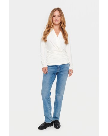 SAINT TROPEZ - Camiseta en blanco