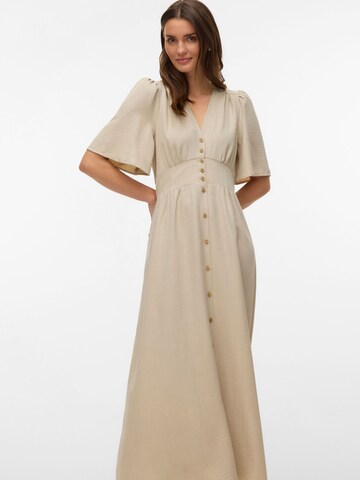 Robe 'VMMelaney' VERO MODA en beige