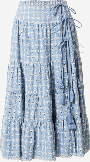 Derhy Skirt 'FLORIDE' in Light blue / natural white, Item view