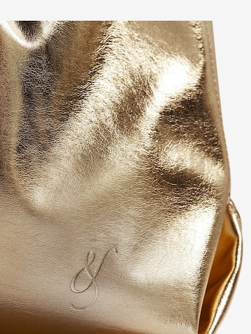 Cabas love & roses en or