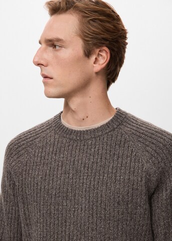 MANGO MAN Sweater 'Joan' in Brown
