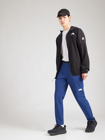 Regular Pantaloni sport de la THE NORTH FACE pe albastru