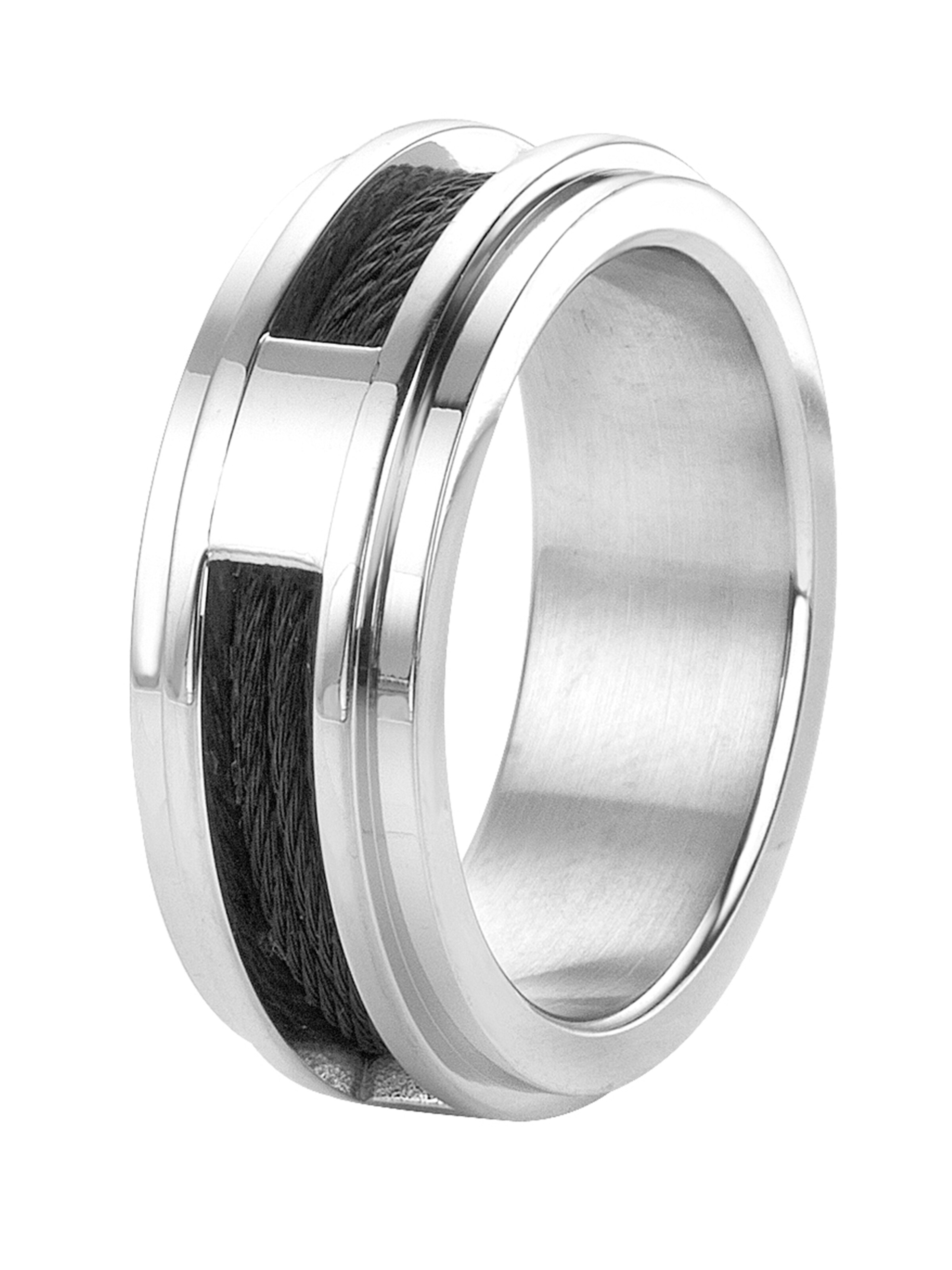 Lucardi Ring in Zilver: voorkant