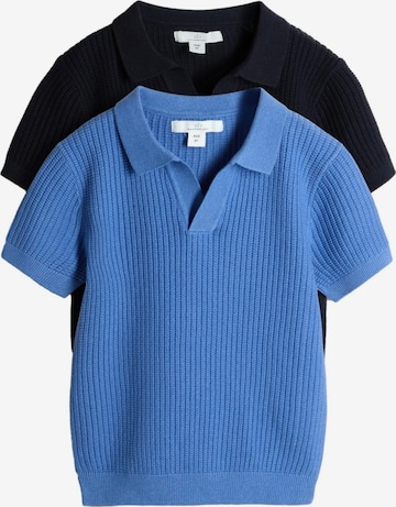 The Set Neulepaita värissä sininen: etupuoli