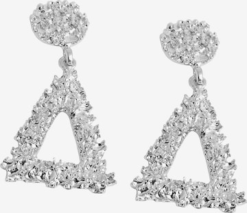 sidabrinė SOHI Auskarai 'Fran': priekis