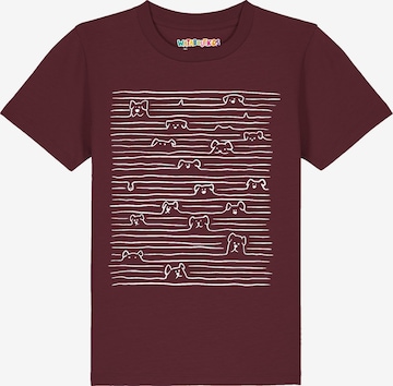 T-Shirt 'Doodle Dogs' watabout.kids en rouge : devant