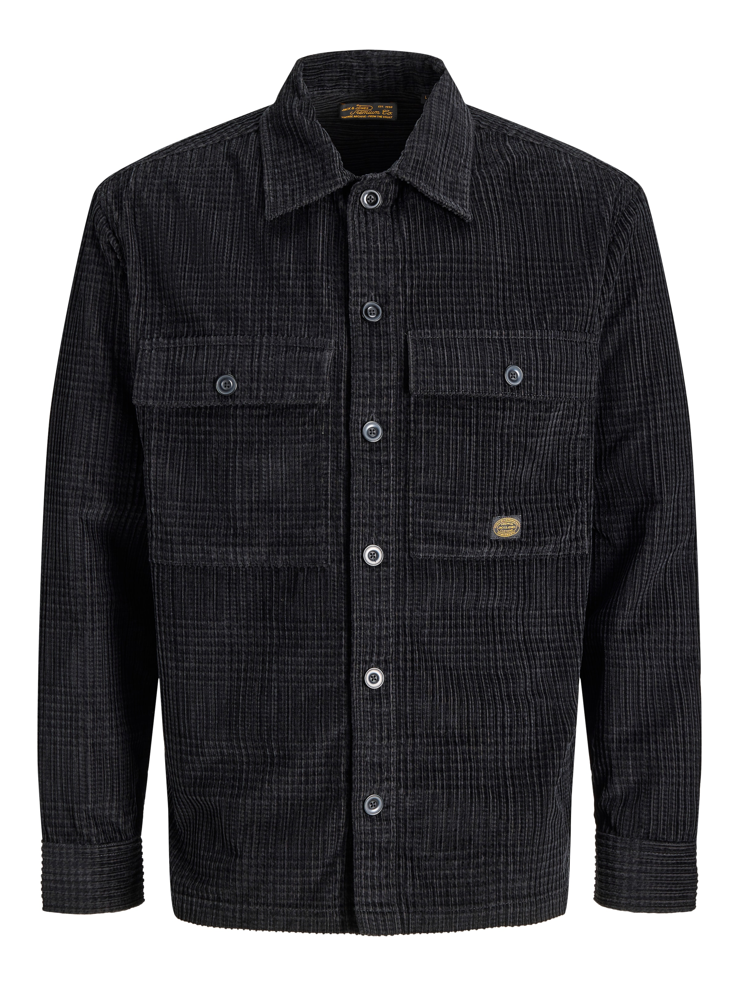 Veste mi-saison 'JPRBLUOLIVER' Jack & Jones Premium en noir : devant