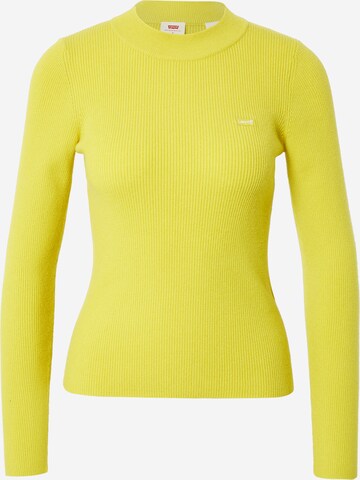 LEVI'S ® - Jersey 'Crew Rib Sweater' en amarillo: frente