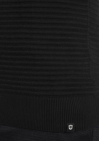 INDICODE JEANS Knit Cardigan 'Arctic' in Black