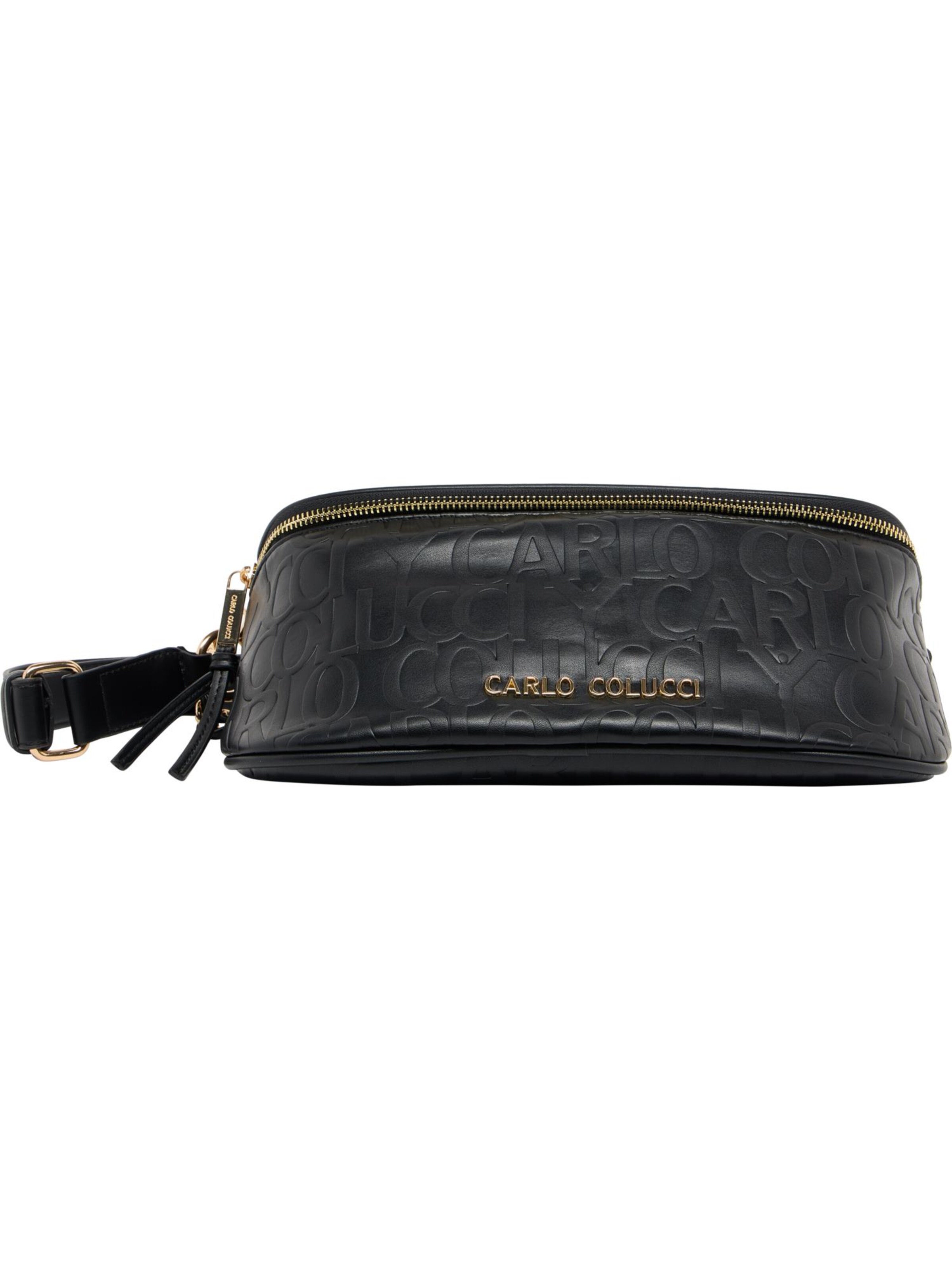 Carlo Colucci Crossbody Bag in Black: front