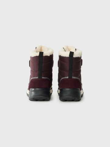 GEOX Snowboots 'TREKKYUP' in Rot