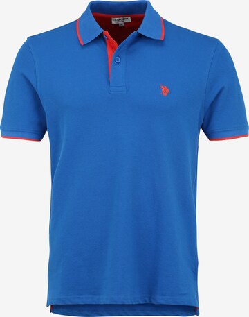 T-Shirt U.S. POLO ASSN. en bleu : devant