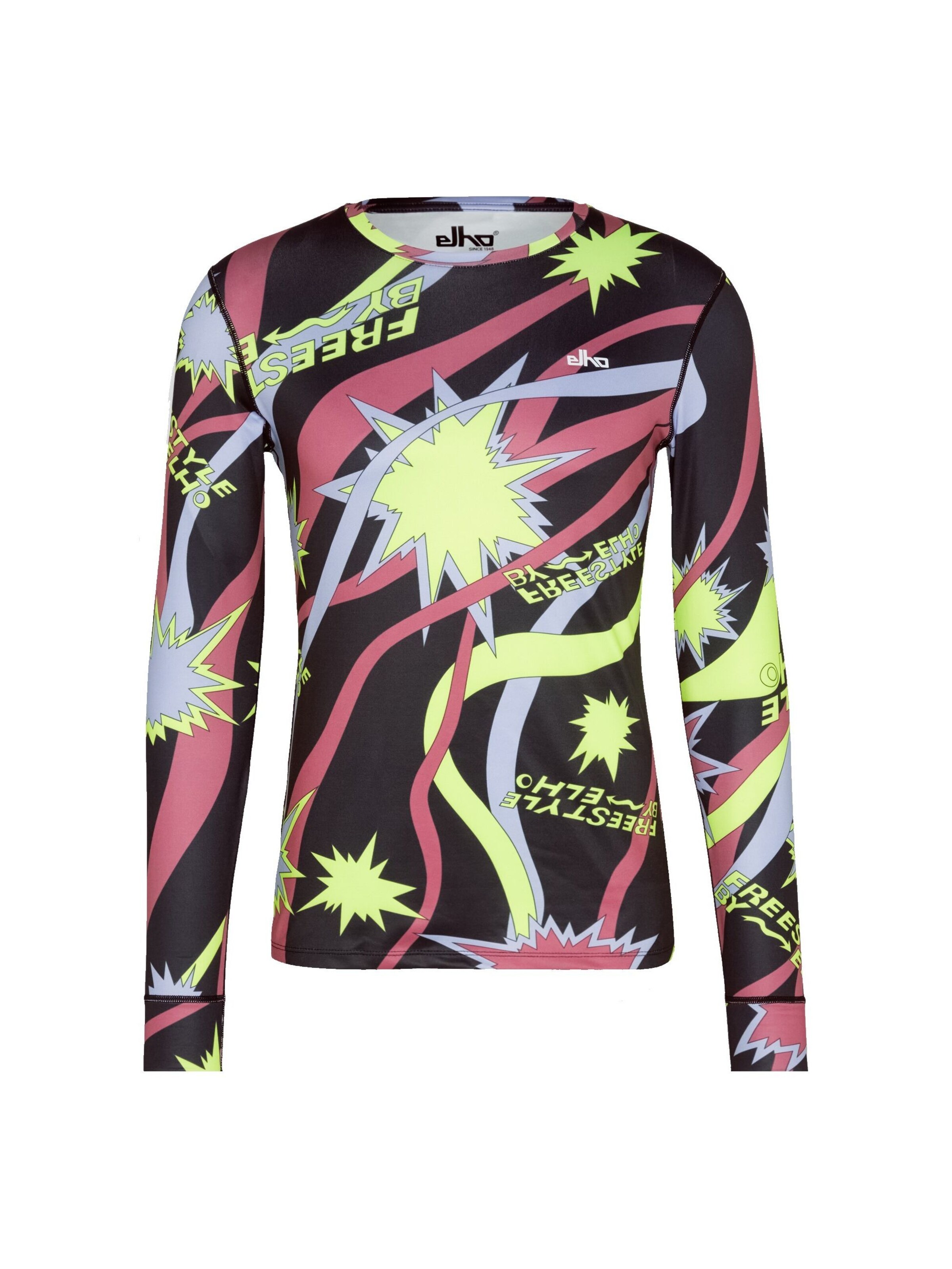 elho Shirt in Schwarz: Vorderseite