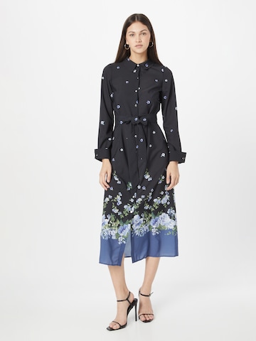 Dorothy Perkins Shirt Dress in Black: front