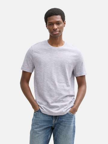 T-Shirt TOM TAILOR DENIM en gris : devant
