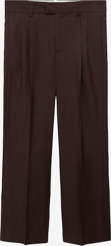 MANGO MAN Hose 'SERGI' in Braun: Vorderseite