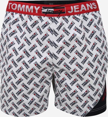 Tommy Jeans Badeshorts in Weiß: front