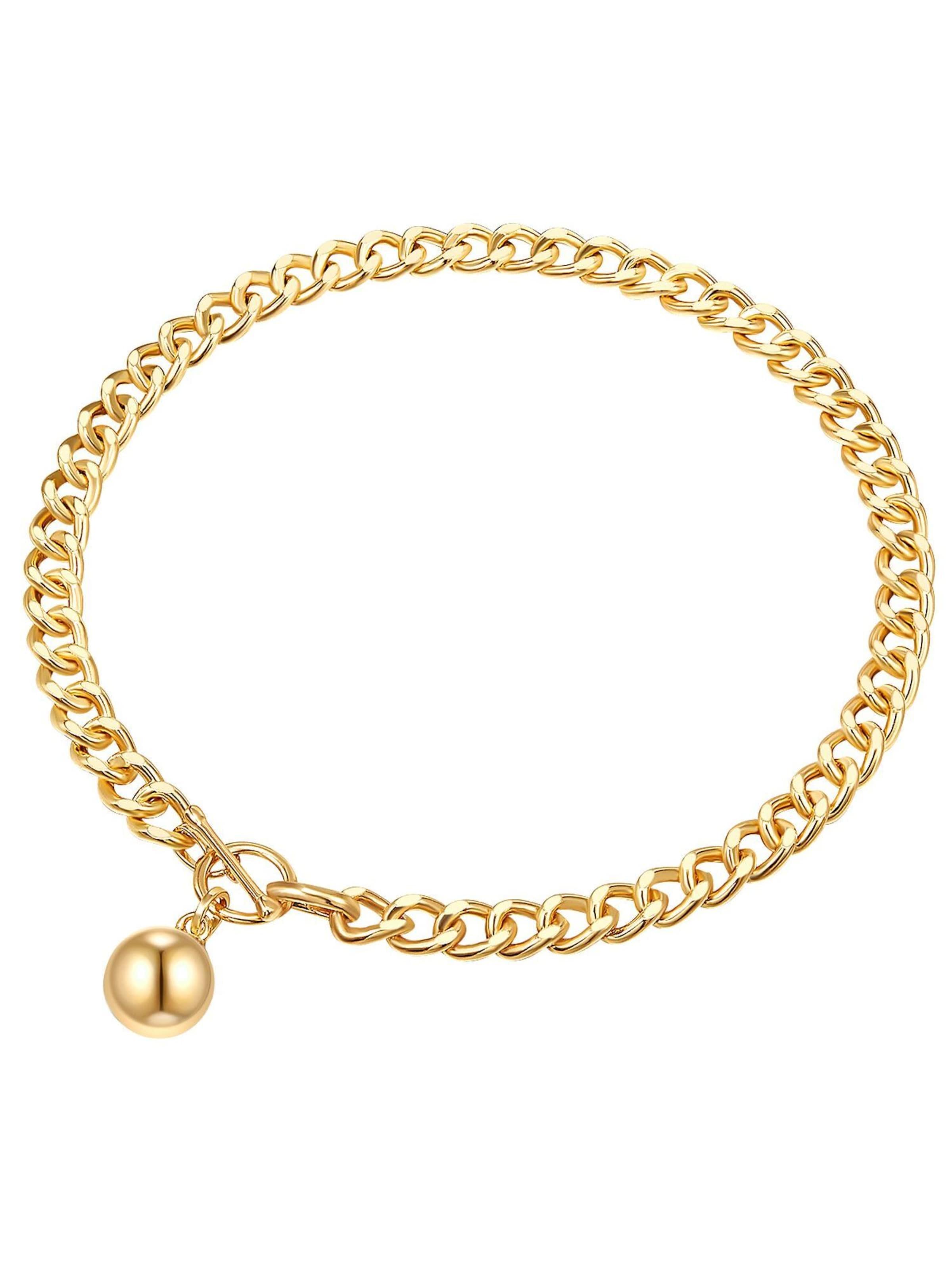 Lulu & Jane Ketting in Goud