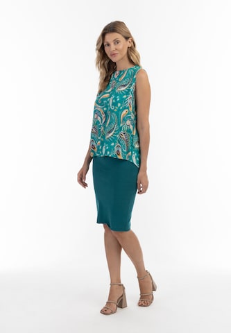 Usha - Blusa en azul