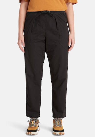 TIMBERLAND Regular Pants 'Woven ' in Black: front