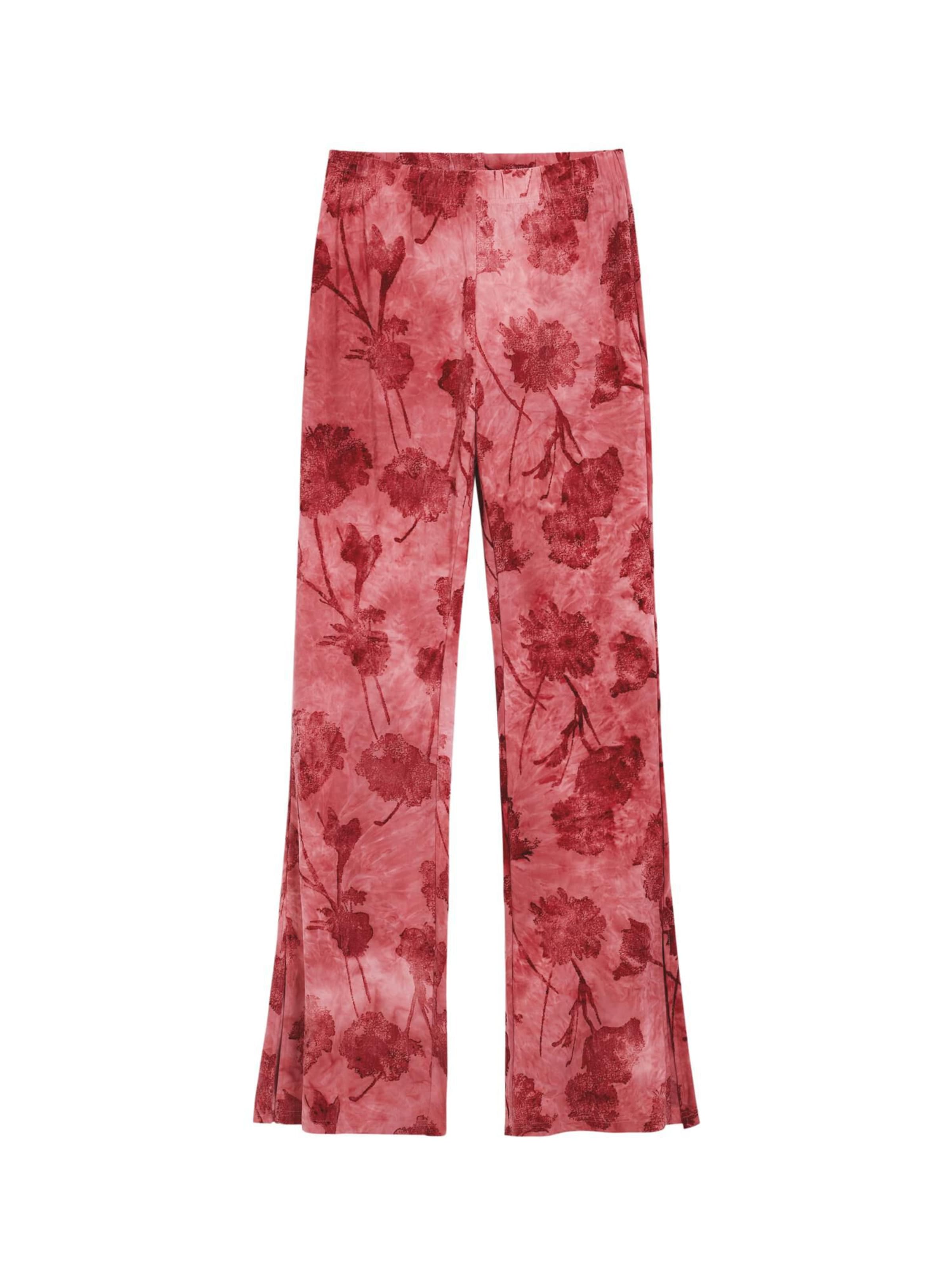 Desigual Regular Pants in Red: front