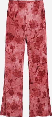 Desigual Regular Hose in Rot: Vorderseite