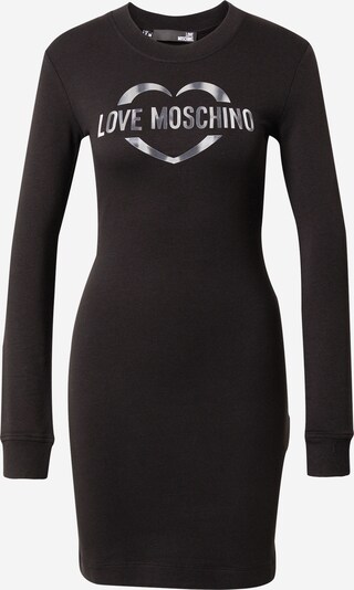 Love Moschino Vestido en gris claro / gris oscuro / negro, Vista del producto