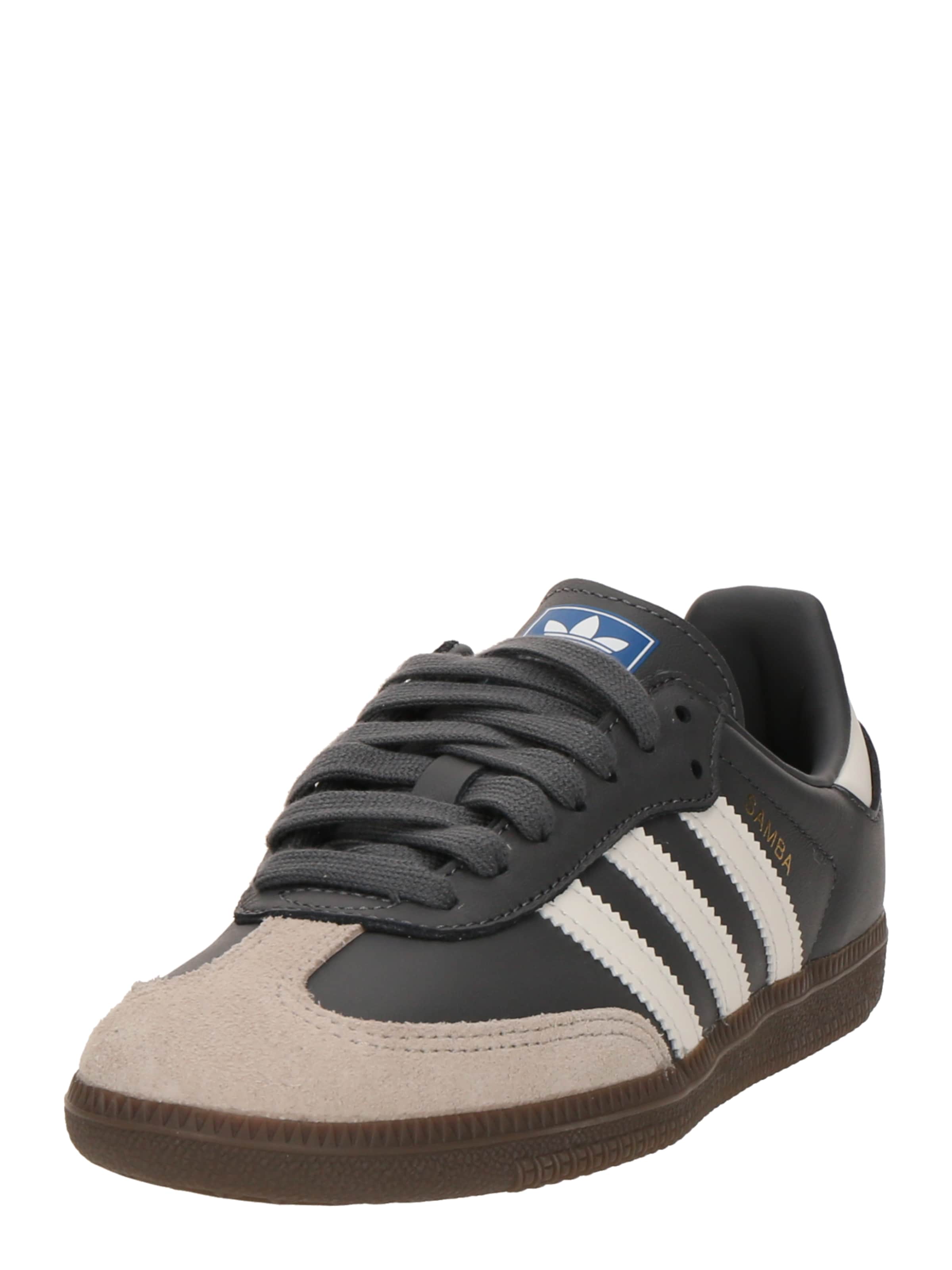 Sneaker low 'SAMBA' de la ADIDAS ORIGINALS pe gri: față