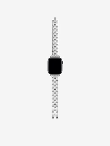 Ted Baker Digital Watch 'Apple Bands' in Silver