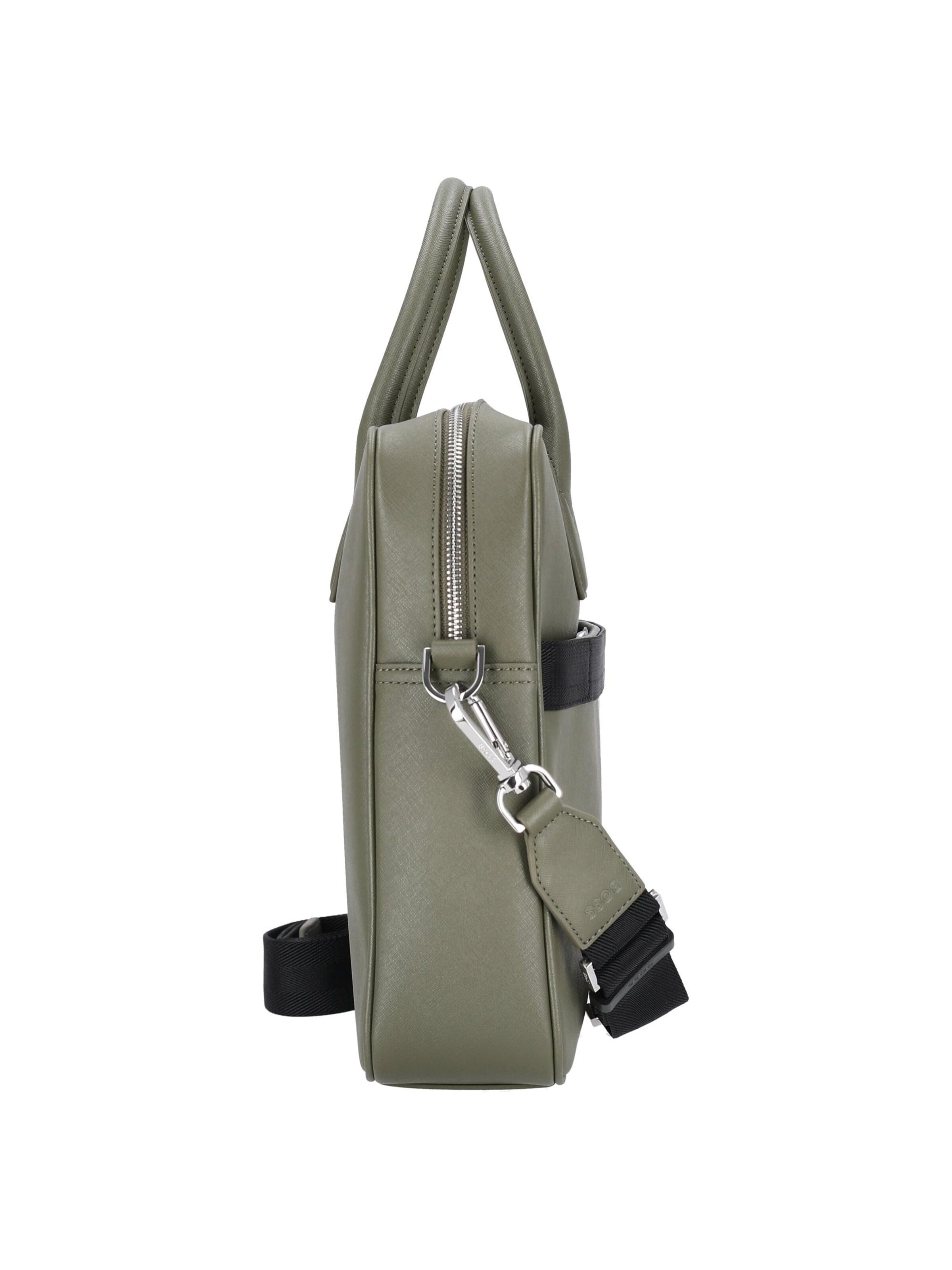 HUGO BOSS Laptop bag 'Northon' in Green