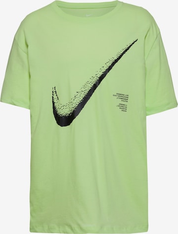 NIKE Performance Shirt in Green: front