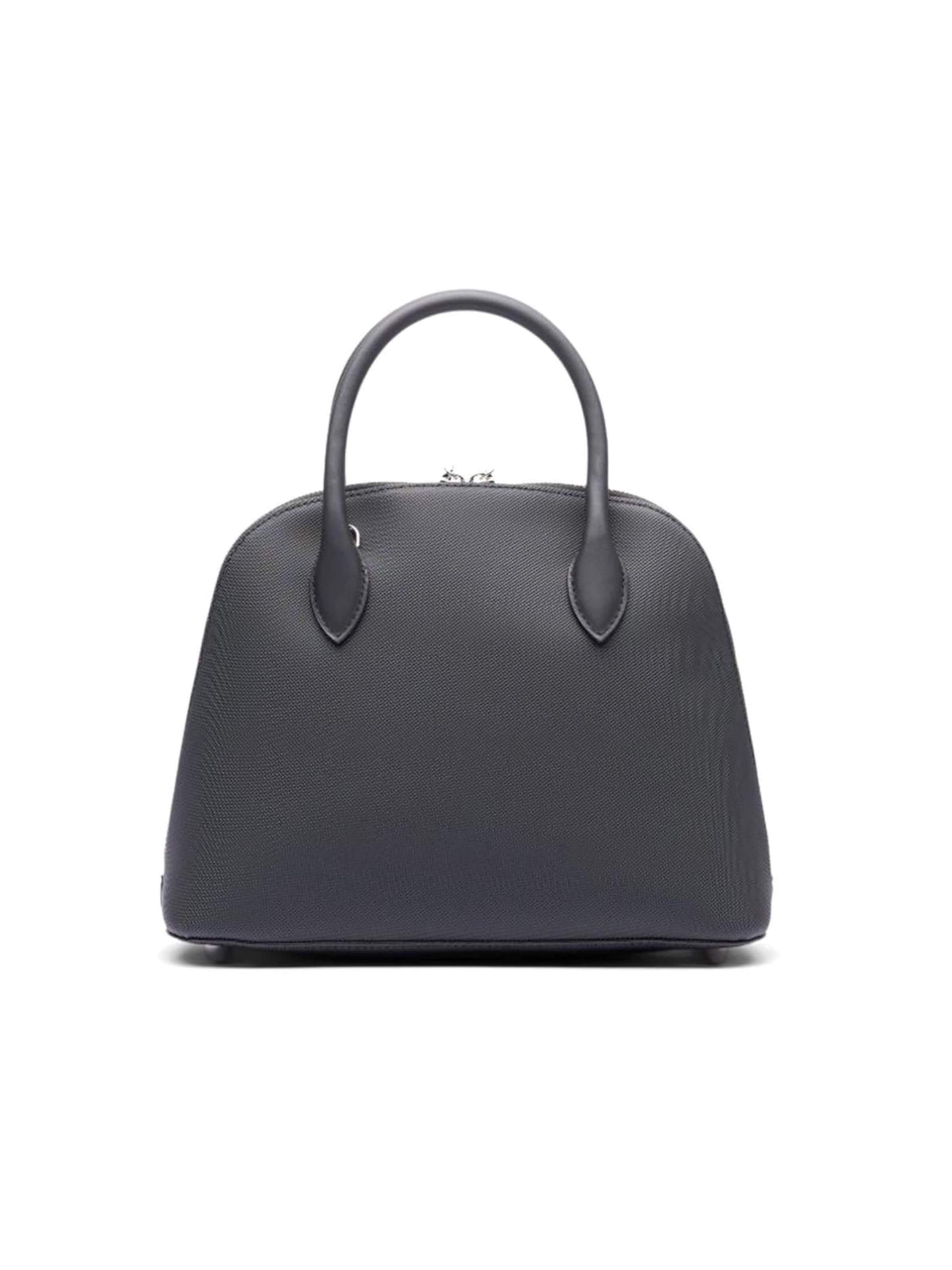 LACOSTE Torba na ramię 'BORSA con Logo' w kolorze czarny