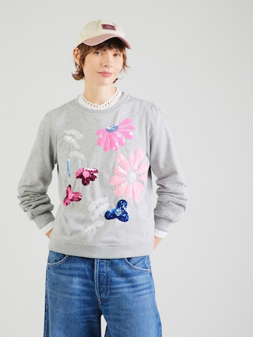 LIEBLINGSSTÜCK - Sweatshirt 'Uletta' em cinzento: frente