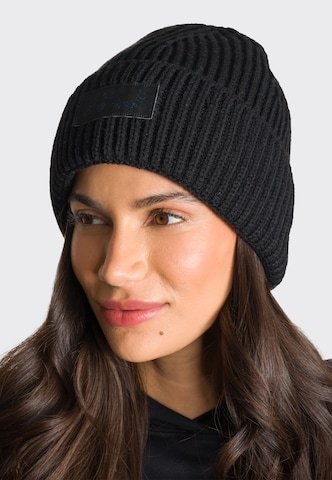 OCEANSAPART Beanie 'Beauty' in Black