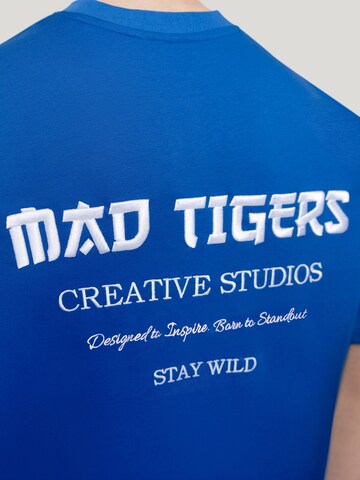 MAD TIGERS Shirt 'Creative Studios' in Blauw