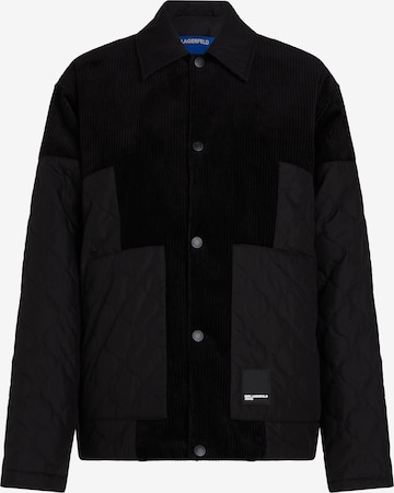 KARL LAGERFELD JEANS Välikausitakki värissä musta: etupuoli
