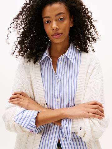 Tommy Jeans Knit cardigan in White