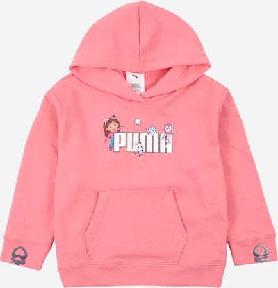 PUMA Sweater majica 'Puma x Gabby's Dollhouse' veličine 98 u svijetloplava / svijetloroza / srebro / bijela, Pregled proizvoda
