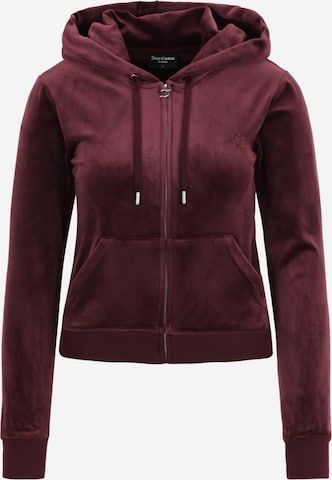 Juicy Couture Tall Bluza rozpinana 'ROBERTSON' w kolorze czerwony: przód