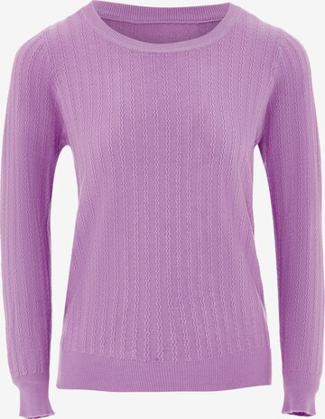 Sidona Pullover in Lila: predná strana