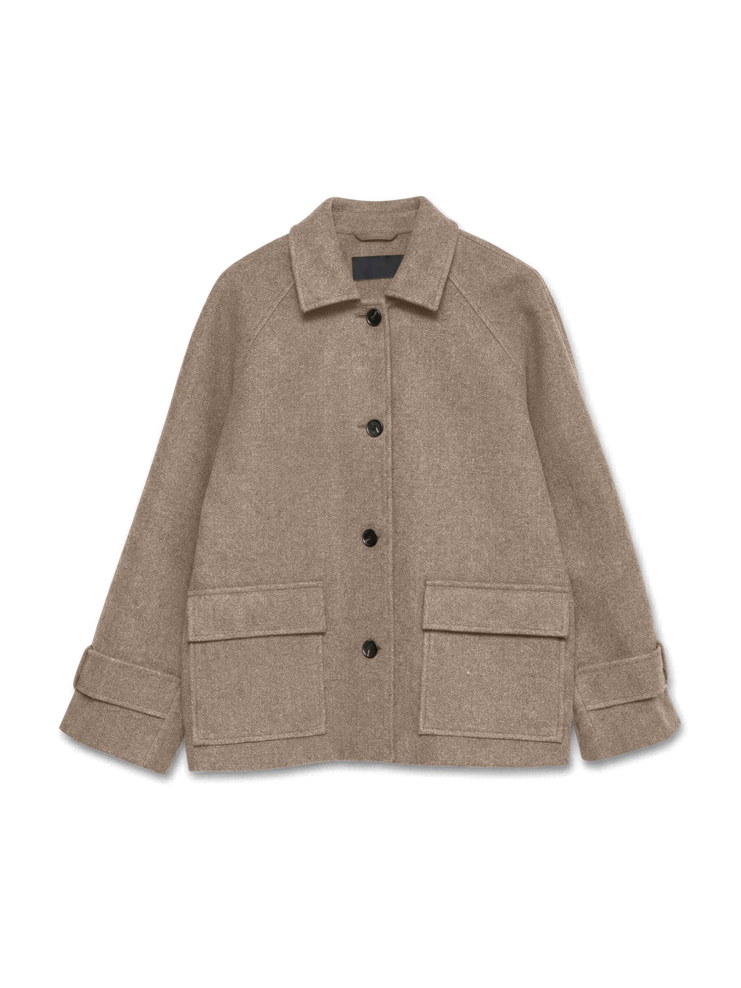 VERO MODA - Chaqueta de entretiempo 'AWAya' en gris: frente