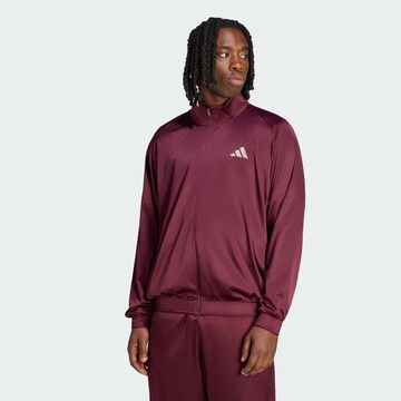 ADIDAS PERFORMANCE - Casaco deportivo em vermelho: frente