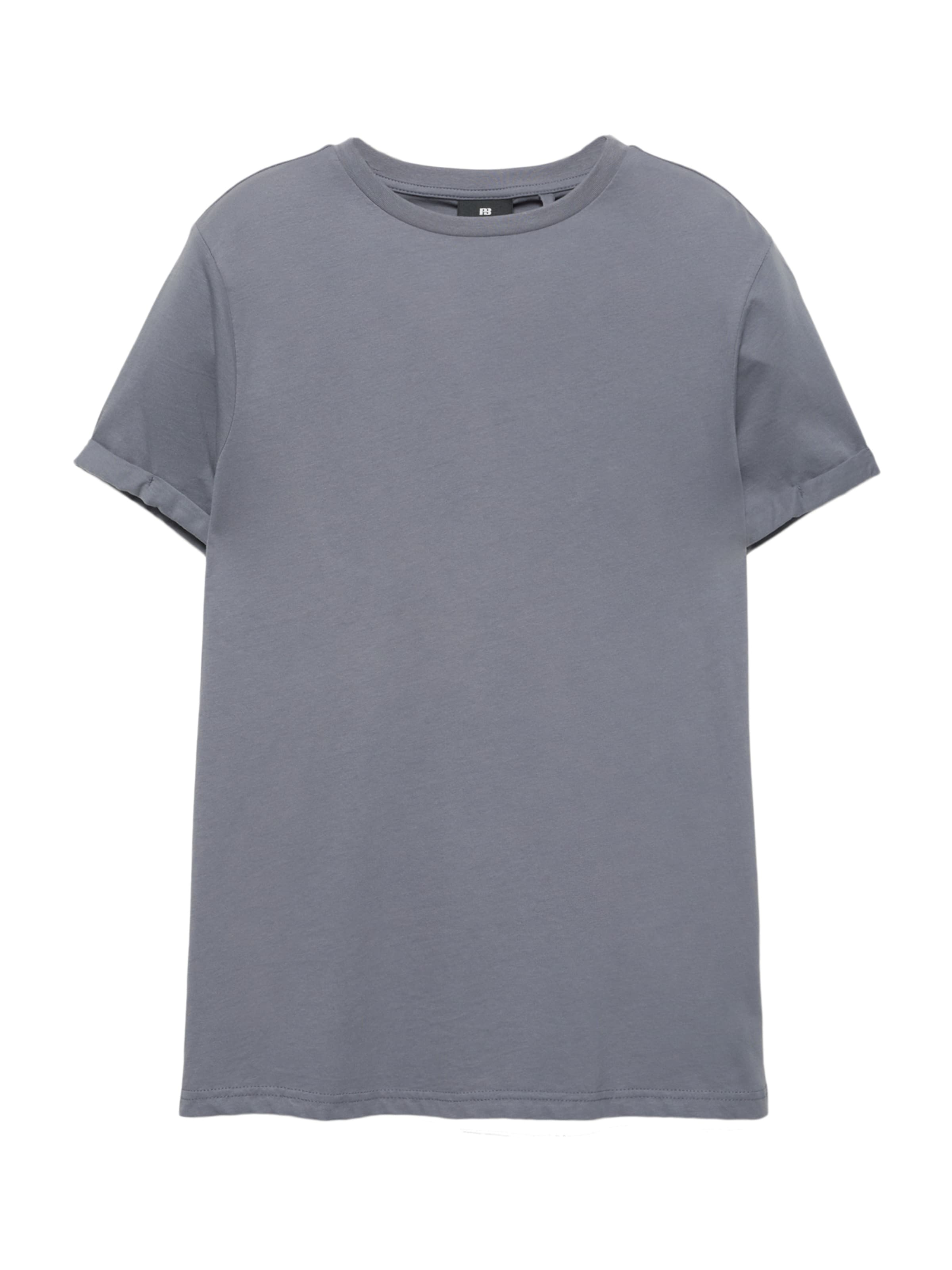 Maglietta in XS Pull&Bear di colore blu fumo, Visualizzazione prodotti