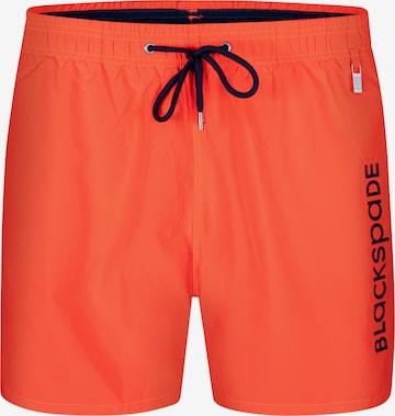 Blackspade Swimming shorts in Orange: front
