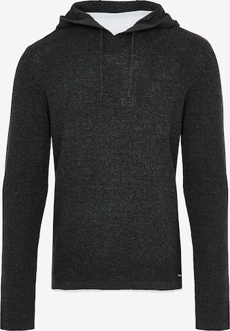 Threadbare Pullover 'Grayson' in Schwarz: predná strana