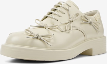 Chaussure à lacets 'Dean' CAMPER en blanc : devant