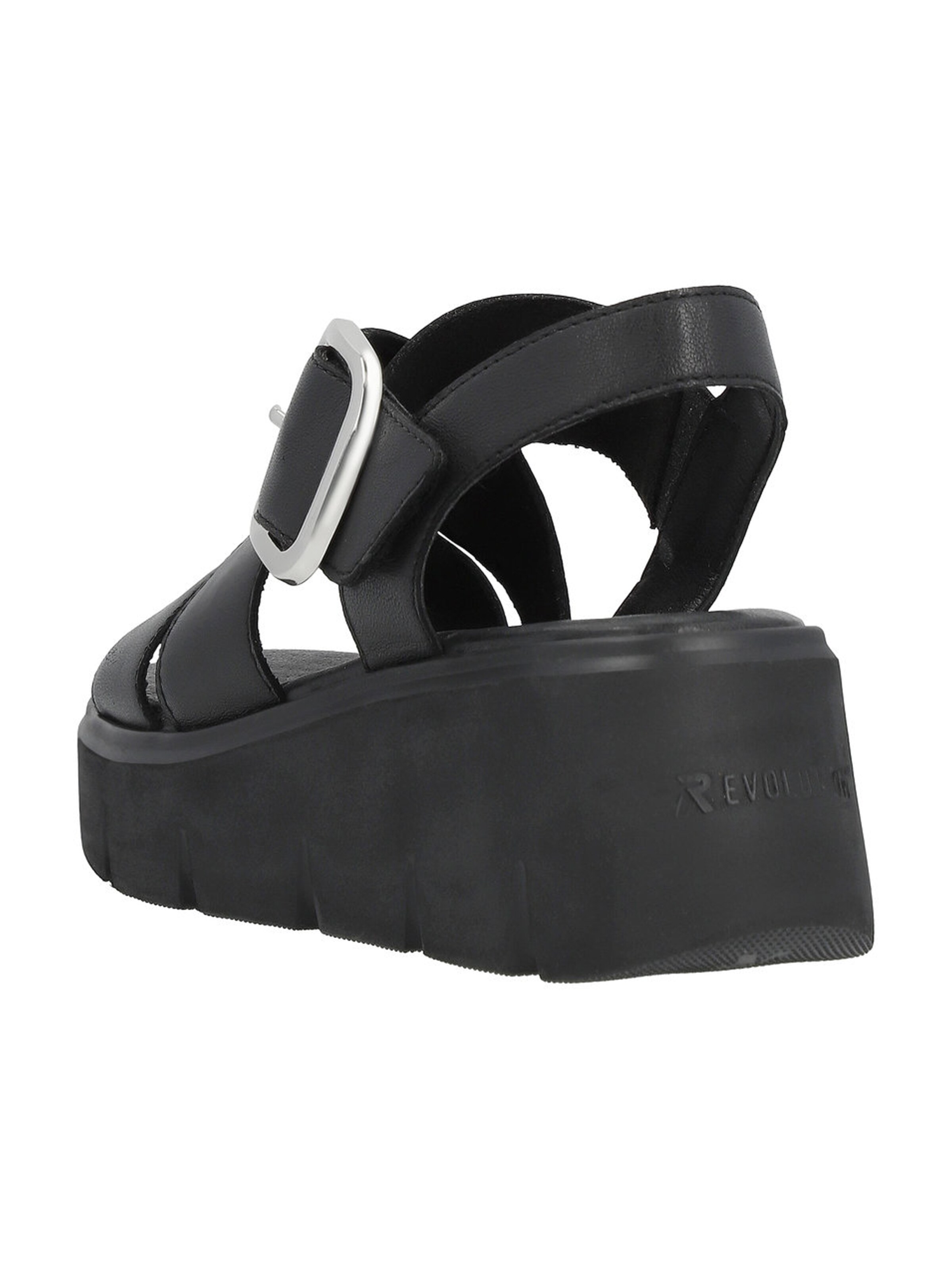 Sandales 'Evolution' Rieker Sport en noir