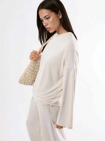 Busem Blouse in Beige